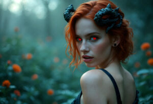 Hot Sexy Female Demons – AI Dark Art