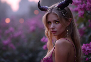 Hot Sexy Female Demons – AI Dark Art