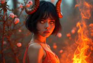 Hot Sexy Female Demons – AI Dark Art