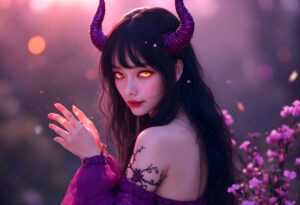 Hot Sexy Female Demons – AI Dark Art