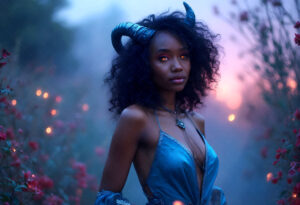 Hot Sexy Female Demons – AI Dark Art