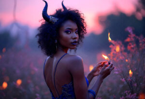 Hot Sexy Female Demons – AI Dark Art