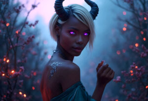 Hot Sexy Female Demons – AI Dark Art
