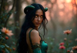 Hot Sexy Female Demons – AI Dark Art