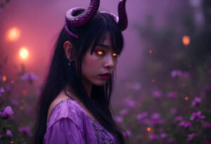 Hot Sexy Female Demons – AI Dark Art