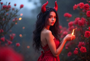Hot Sexy Female Demons – AI Dark Art
