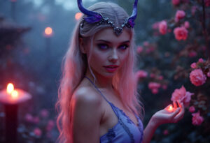 Hot Sexy Female Demons – AI Dark Art
