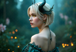 Hot Sexy Female Demons – AI Dark Art