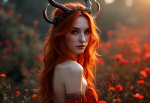 Hot Sexy Female Demons – AI Dark Art