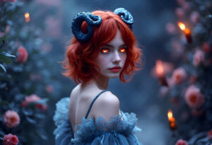 Hot Sexy Female Demons – AI Dark Art