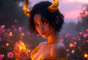 Hot Sexy Female Demons – AI Dark Art