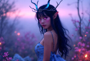 Hot Sexy Female Demons – AI Dark Art