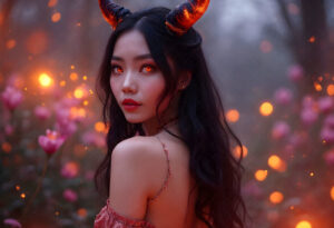 Hot Sexy Female Demons – AI Dark Art