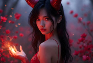 Hot Sexy Female Demons – AI Dark Art
