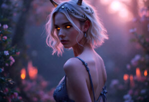 Hot Sexy Female Demons – AI Dark Art