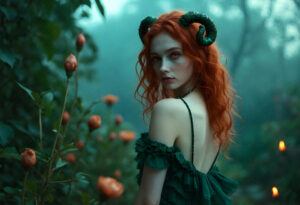Hot Sexy Female Demons – AI Dark Art