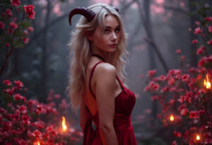 Hot Sexy Female Demons – AI Dark Art