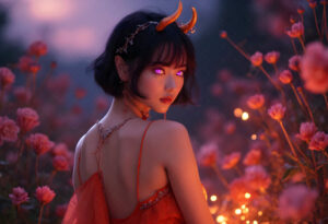 Hot Sexy Female Demons – AI Dark Art
