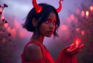 Hot Sexy Female Demons – AI Dark Art