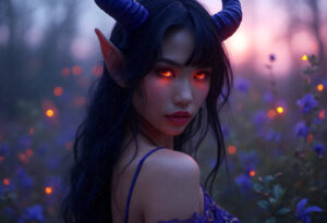 Hot Sexy Female Demons – AI Dark Art