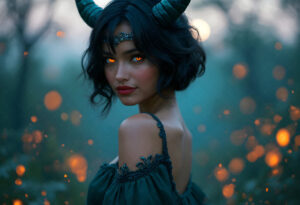 Hot Sexy Female Demons – AI Dark Art