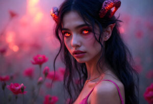 Hot Sexy Female Demons – AI Dark Art