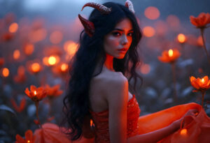 Hot Sexy Female Demons – AI Dark Art