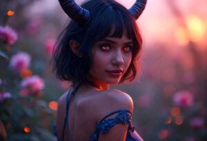 Hot Sexy Female Demons – AI Dark Art