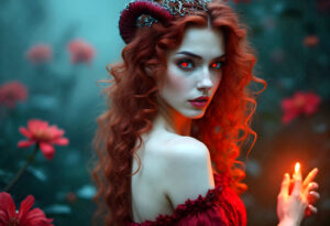 Hot Sexy Female Demons – AI Dark Art