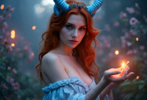 Hot Sexy Female Demons – AI Dark Art