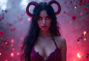 Hot Sexy Female Demons – AI Dark Art