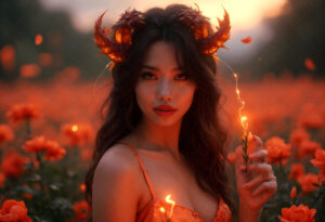 Hot Sexy Female Demons – AI Dark Art