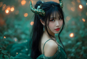 Hot Sexy Female Demons – AI Dark Art