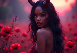 Hot Sexy Female Demons – AI Dark Art