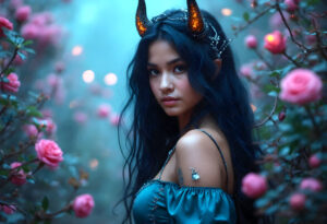 Hot Sexy Female Demons – AI Dark Art