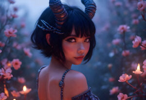 Hot Sexy Female Demons – AI Dark Art