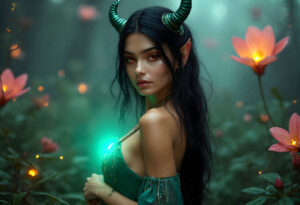 Hot Sexy Female Demons – AI Dark Art