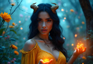 Hot Sexy Female Demons – AI Dark Art