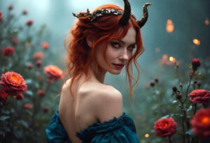 Hot Sexy Female Demons – AI Dark Art