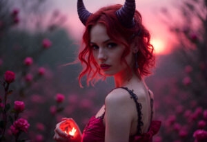 Hot Sexy Female Demons – AI Dark Art