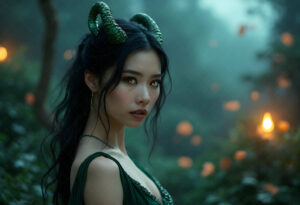 Hot Sexy Female Demons – AI Dark Art