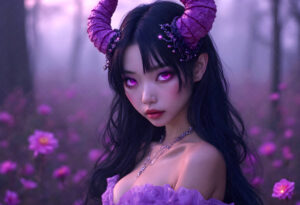 Hot Sexy Female Demons – AI Dark Art