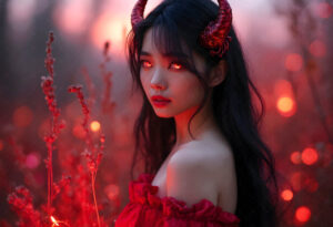 Hot Sexy Female Demons – AI Dark Art