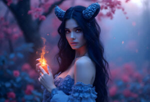Hot Sexy Female Demons – AI Dark Art