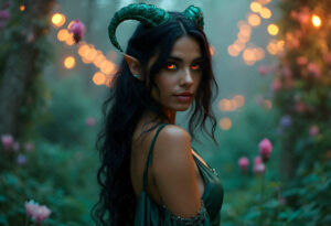 Hot Sexy Female Demons – AI Dark Art