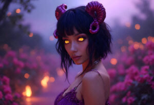 Hot Sexy Female Demons – AI Dark Art