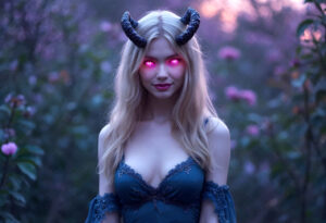 Hot Sexy Female Demons – AI Dark Art