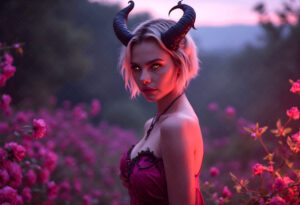 Hot Sexy Female Demons – AI Dark Art