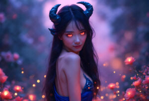 Hot Sexy Female Demons – AI Dark Art