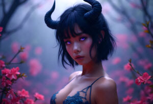 Hot Sexy Female Demons – AI Dark Art